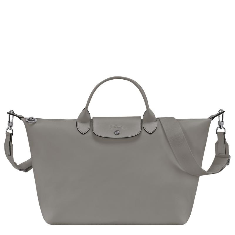 Longchamp Le Pliage Xtra L Handtas Dames Grijs | 815790-BAY