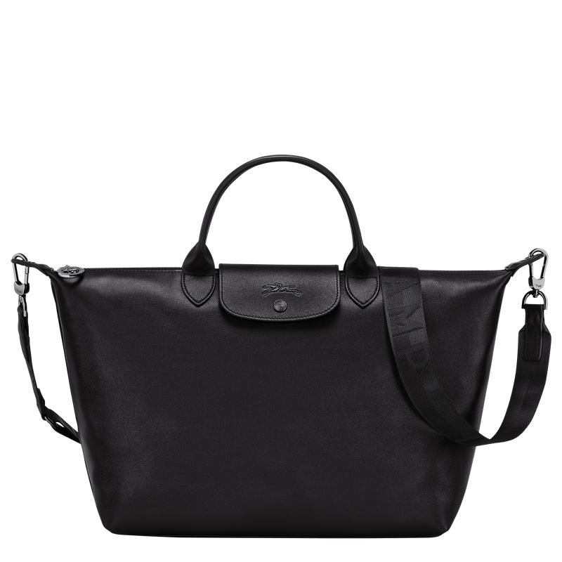 Longchamp Le Pliage Xtra L Handtas Heren Zwart | 964157-VDS