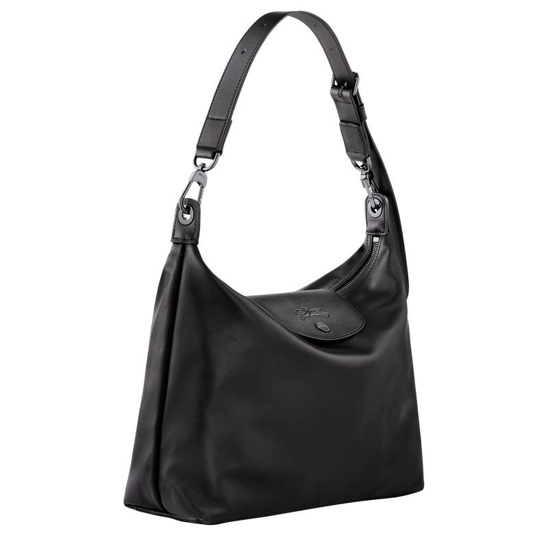 Longchamp Le Pliage Xtra M Hobo Tas Dames Zwart | 297516-DGC