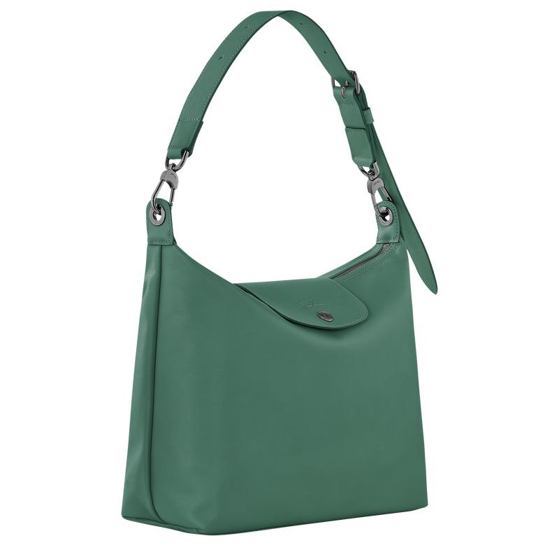 Longchamp Le Pliage Xtra M Hobo Tas Dames Groen | 549362-RFB