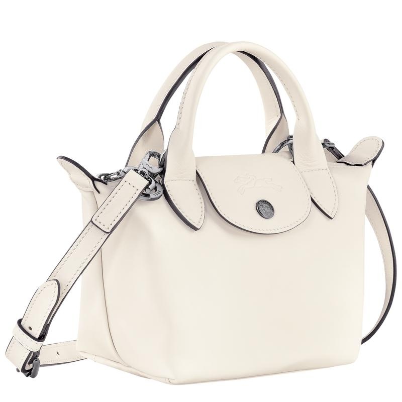 Longchamp Le Pliage Xtra XS Handtas Dames Wit | 421907-TLZ