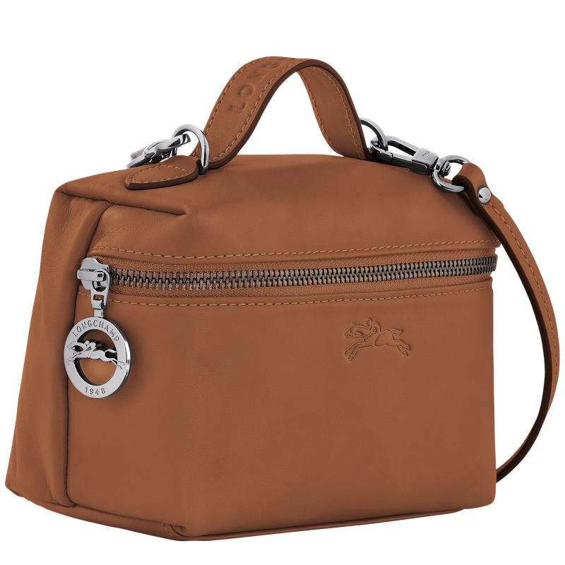 Longchamp Le Pliage Xtra XS Vanity Crossbodytassen Dames Bruin | 640825-UMD