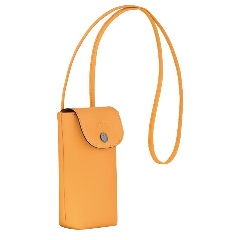 Longchamp Le Pliage Xtra with leather lace Hoesje Dames Abrikoos Oranje | 412076-BLD