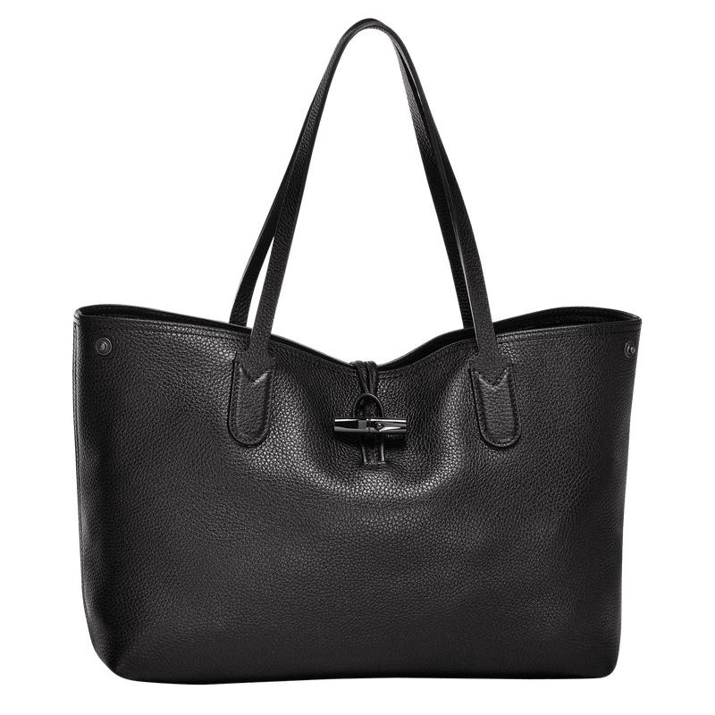 Longchamp Roseau Essential L Tote Tassen Dames Zwart | 530896-IPR