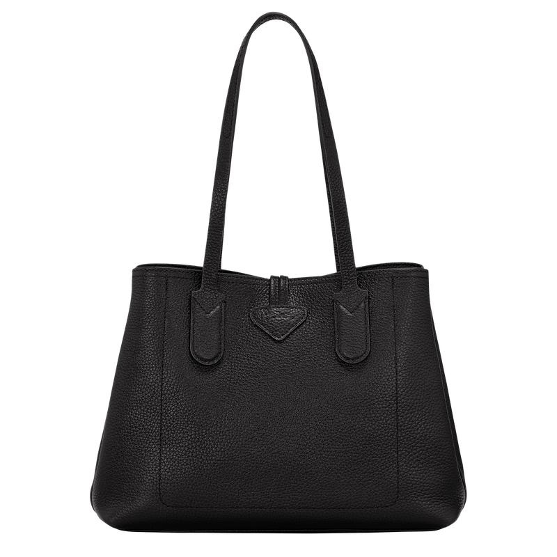 Longchamp Roseau Essential M Tote Tassen Dames Zwart | 238147-POF