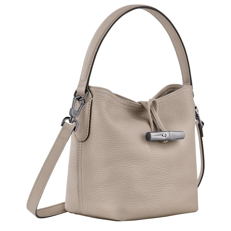 Longchamp Roseau Essential XS Buckettas Dames Grijs | 483270-LHP