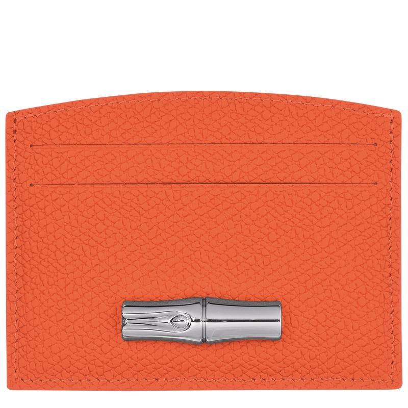 Longchamp Roseau Kaarthouder Dames Oranje | 253960-HOV