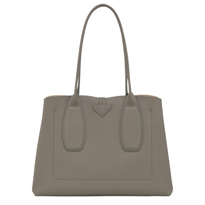 Longchamp Roseau L Tote Tassen Dames Grijs | 634021-OZA