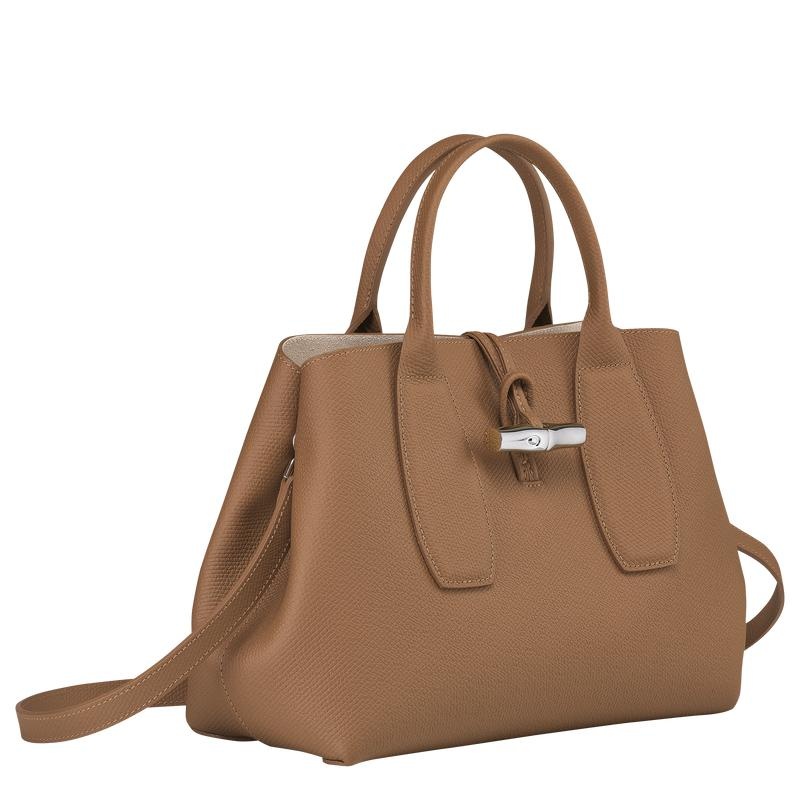 Longchamp Roseau M Handtas Dames Bruin | 964527-KVD