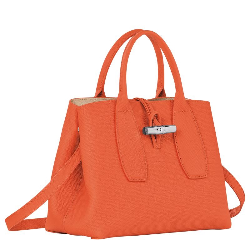 Longchamp Roseau M Handtas Dames Oranje | 467523-WMH