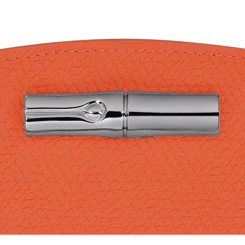 Longchamp Roseau Portefeuille Dames Oranje | 417698-YAR