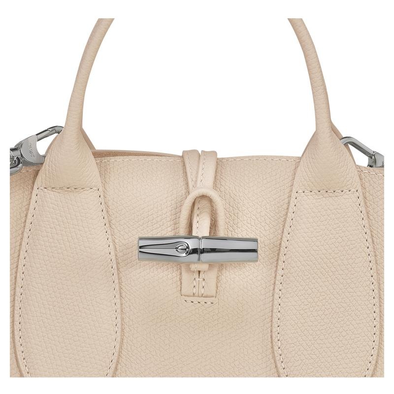 Longchamp Roseau S Handtas Dames Wit | 154789-HJM