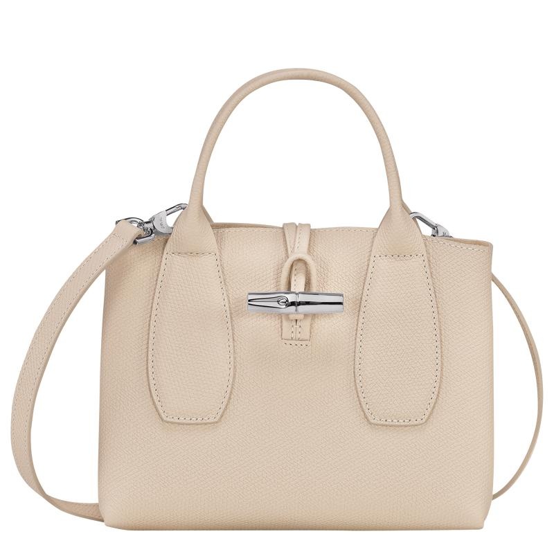 Longchamp Roseau S Handtas Dames Wit | 154789-HJM