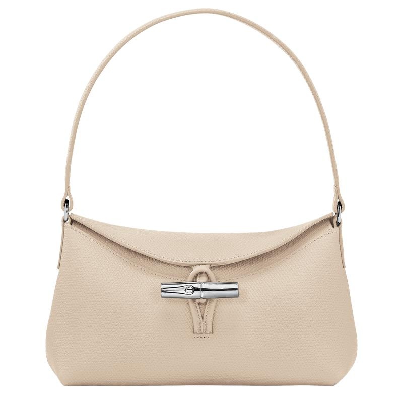 Longchamp Roseau S Hobo Tas Dames Wit | 192583-EAO