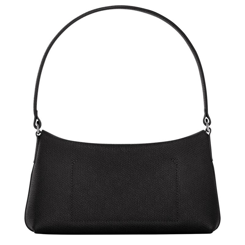 Longchamp Roseau S Hobo Tas Dames Zwart | 497362-COQ