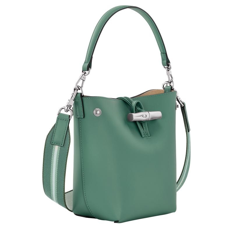 Longchamp Roseau XS Buckettas Dames Groen | 657139-OPI