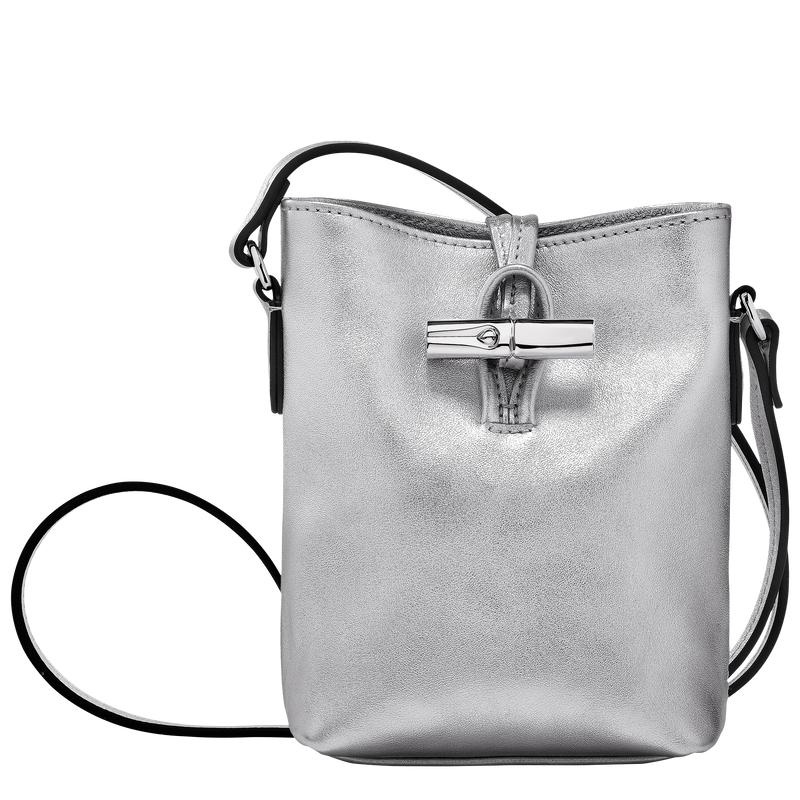 Longchamp Roseau XS Crossbodytassen Dames Zilver | 468392-BNT