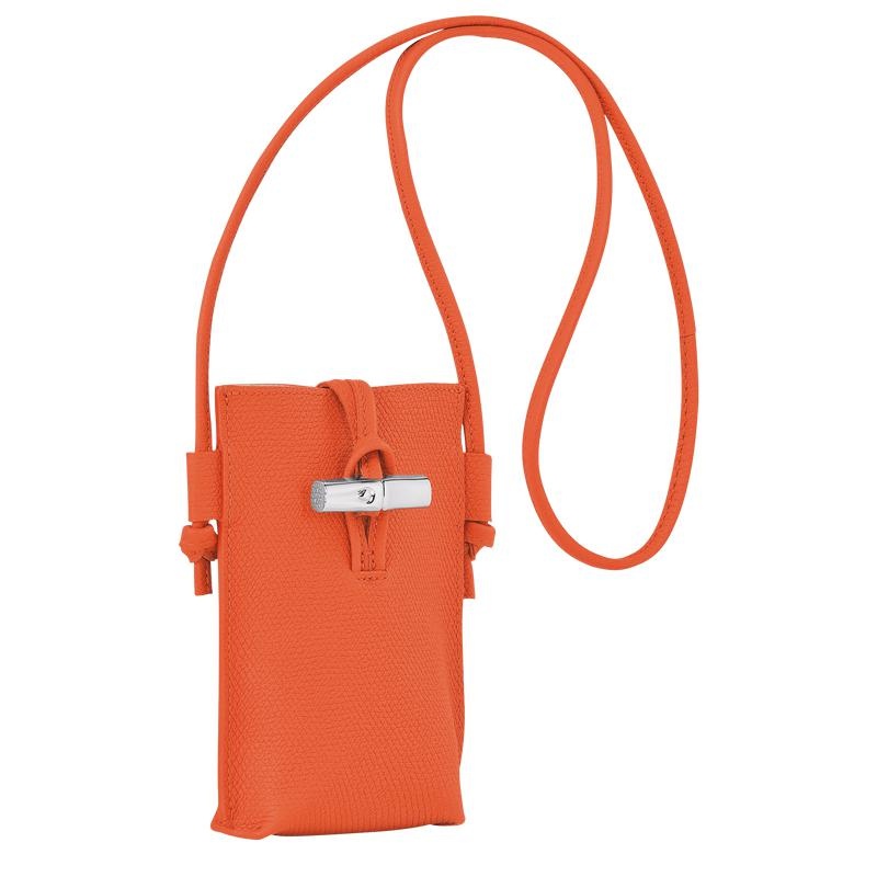 Longchamp Roseau with lace Hoesje Dames Oranje | 759163-JEX