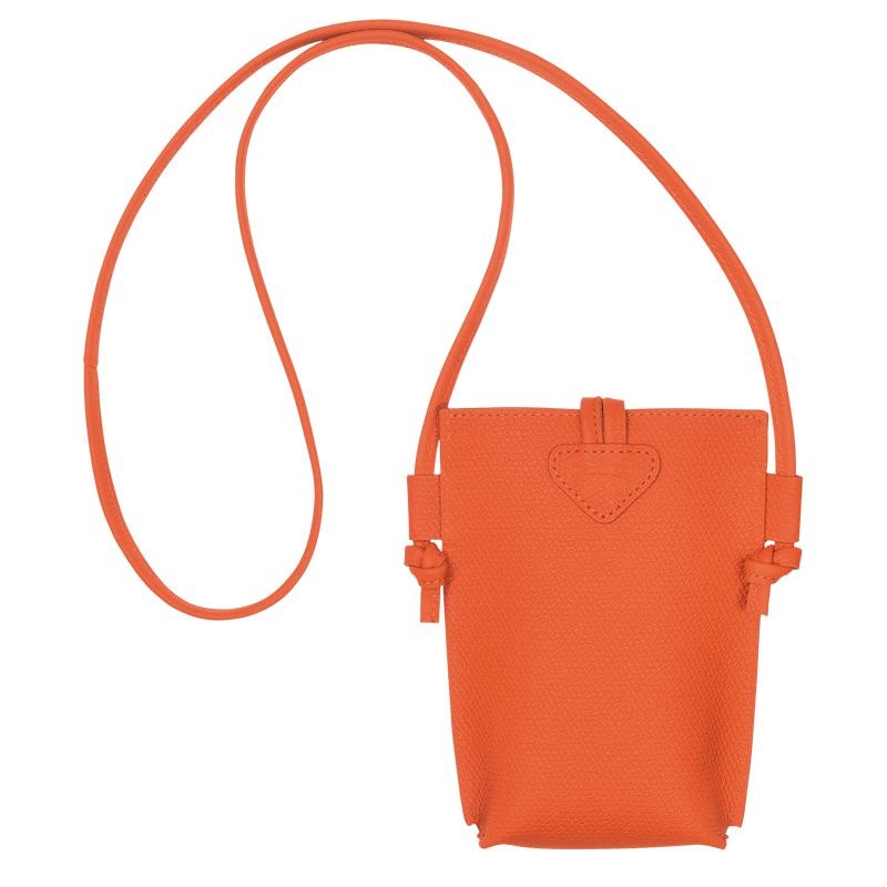 Longchamp Roseau with lace Hoesje Dames Oranje | 759163-JEX