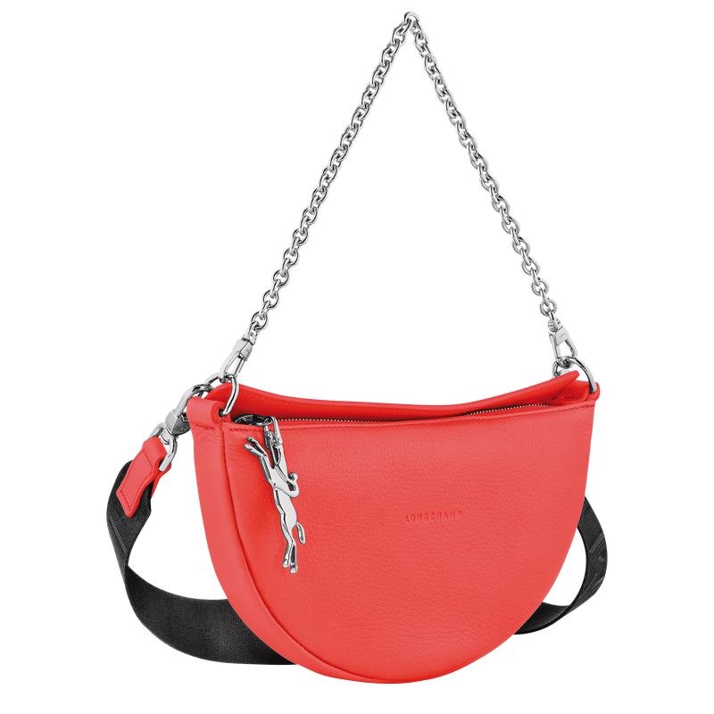 Longchamp Smile S Crossbodytassen Dames Rood | 923156-IUX