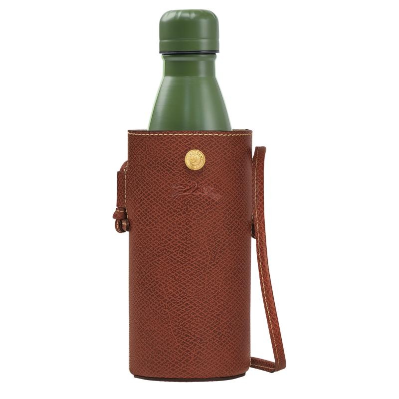 Longchamp Épure Bottle Bottle Holder Bag Heren Bruin | 173806-PGR