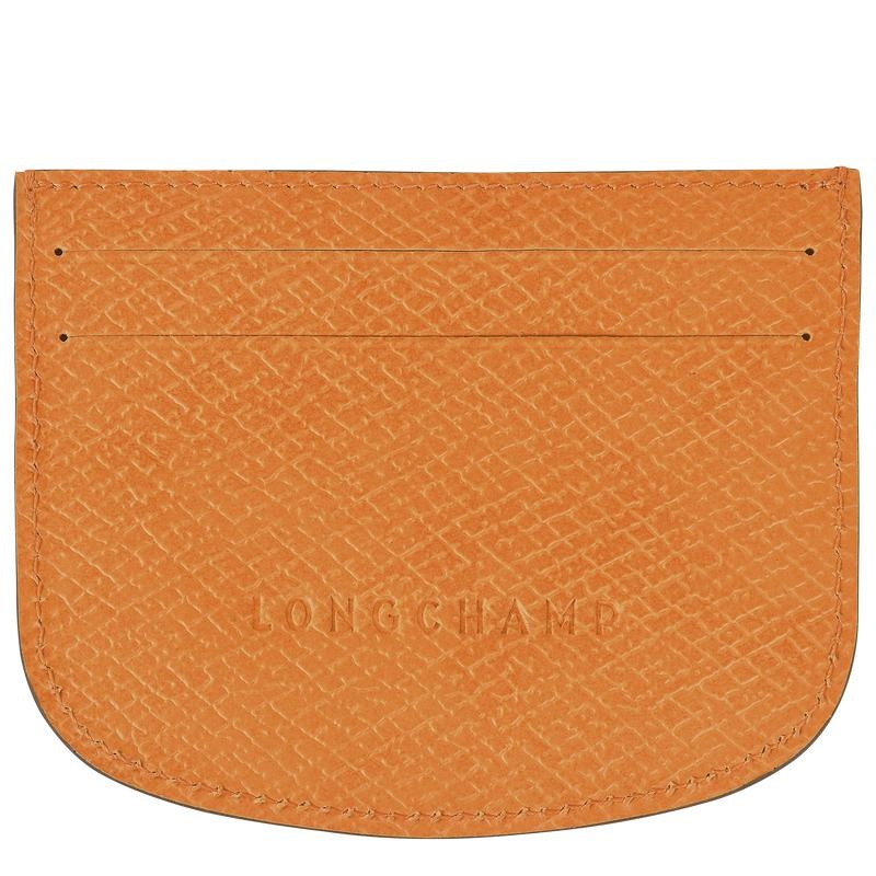 Longchamp Épure Kaarthouder Dames Abrikoos Oranje | 417832-GTK