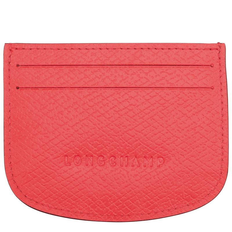 Longchamp Épure Kaarthouder Dames Rood | 310794-YWX