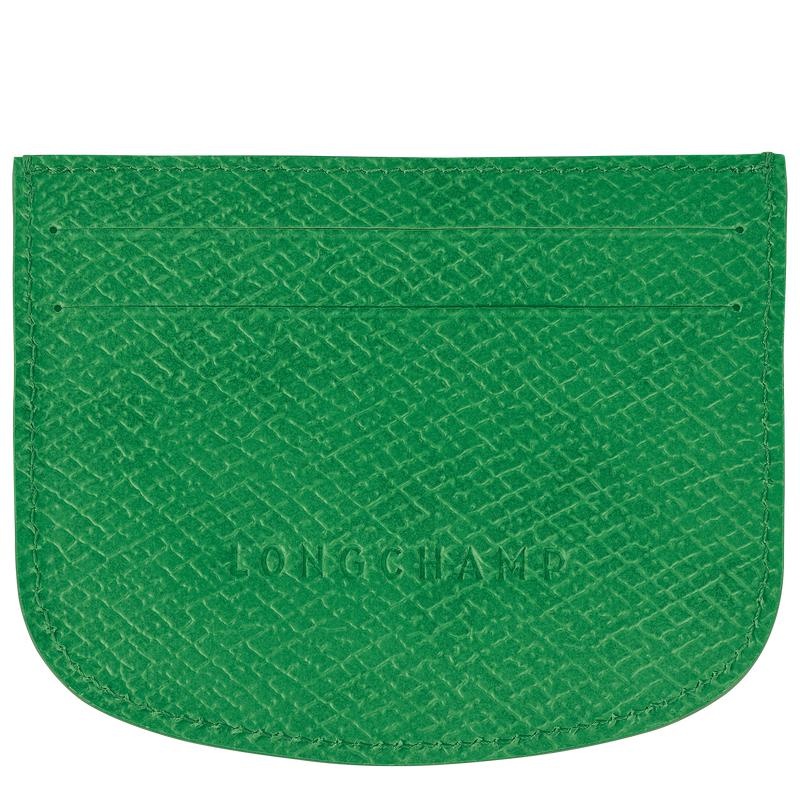 Longchamp Épure Kaarthouder Heren Groen | 210467-LHF