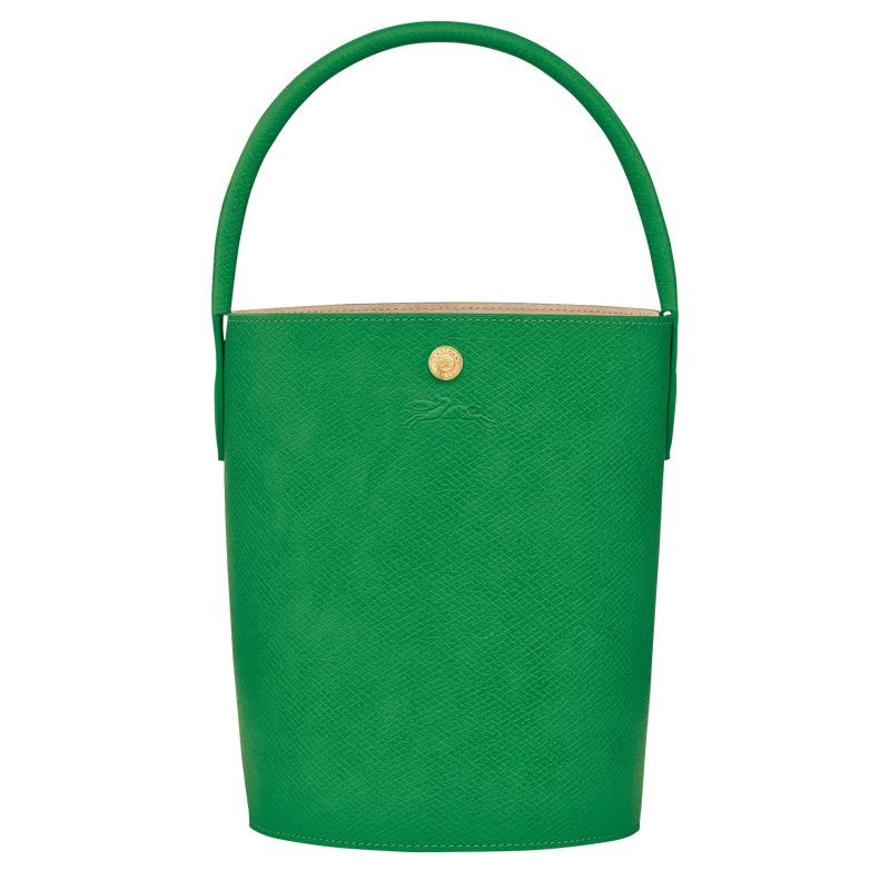 Longchamp Épure S Buckettas Dames Groen | 489675-ABE