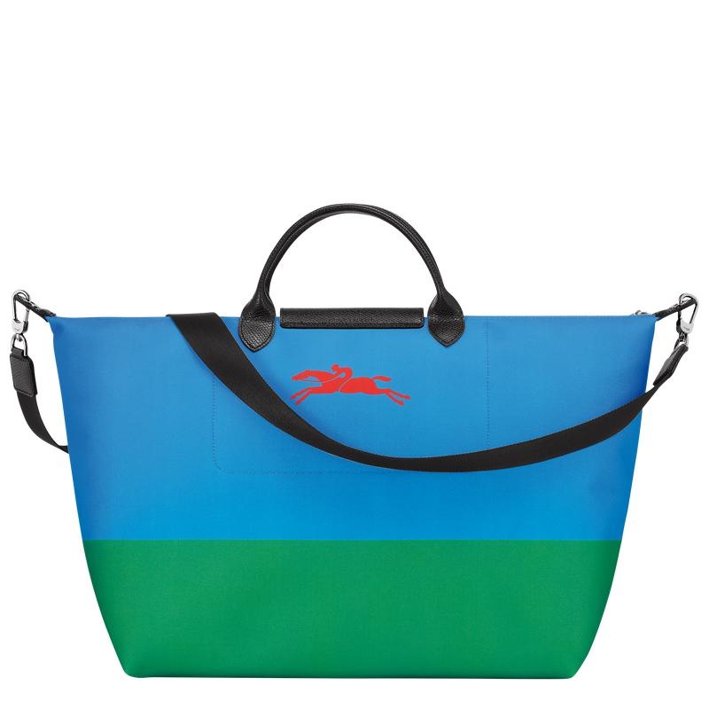 Longchamp x Robert Indiana Reistas Dames Red/Navy | 023846-YAP