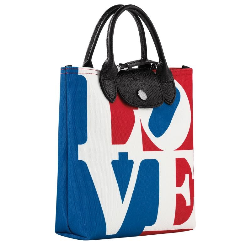 Longchamp x Robert Indiana XS Crossbodytassen Heren Wit | 685203-JCZ