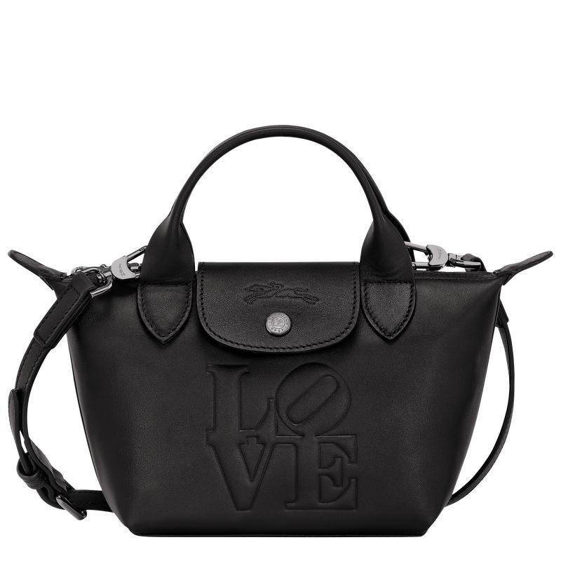 Longchamp x Robert Indiana XS Handtas Dames Zwart | 865091-XZA