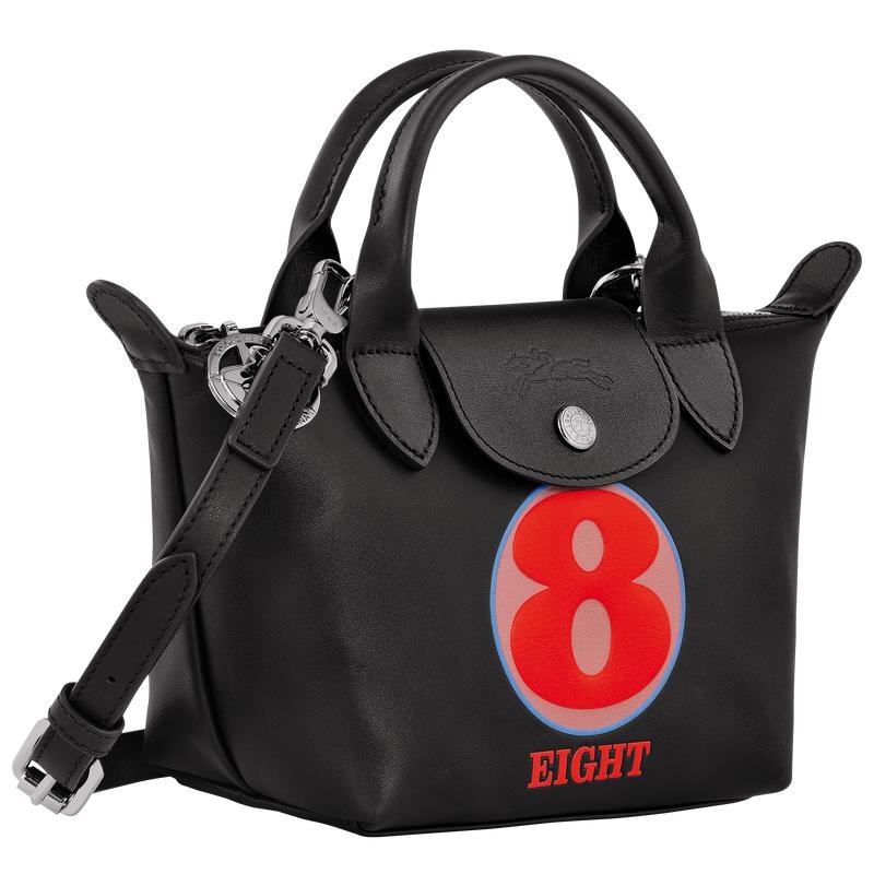 Longchamp x Robert Indiana XS Handtas Dames Zwart | 245917-WKI