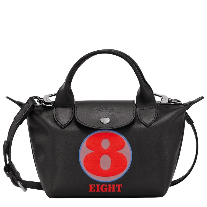 Longchamp x Robert Indiana XS Handtas Heren Zwart | 246509-LAJ