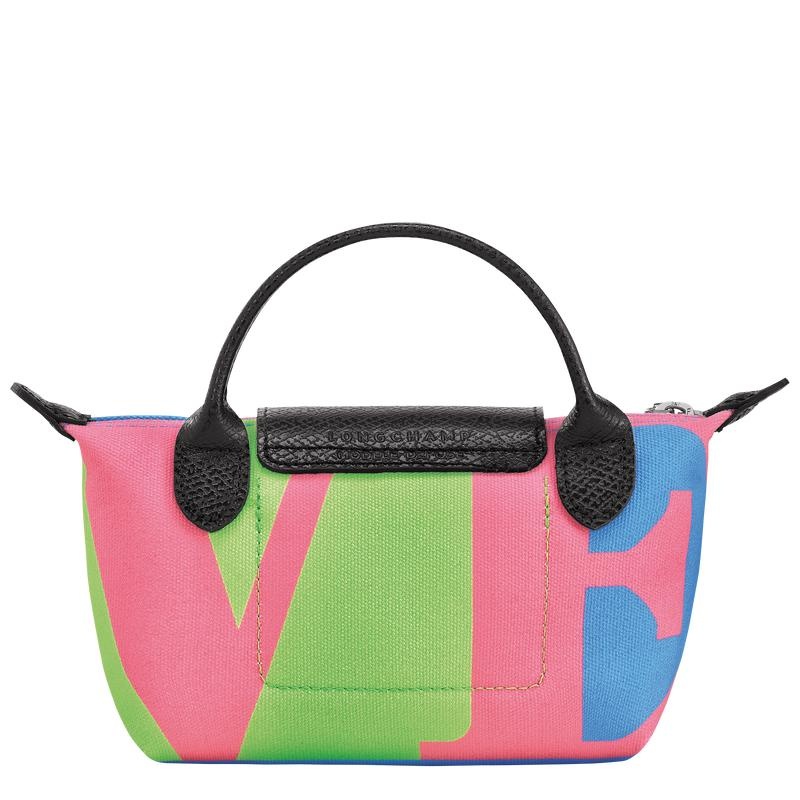 Longchamp x Robert Indiana Zak Dames Roze | 196258-MCU