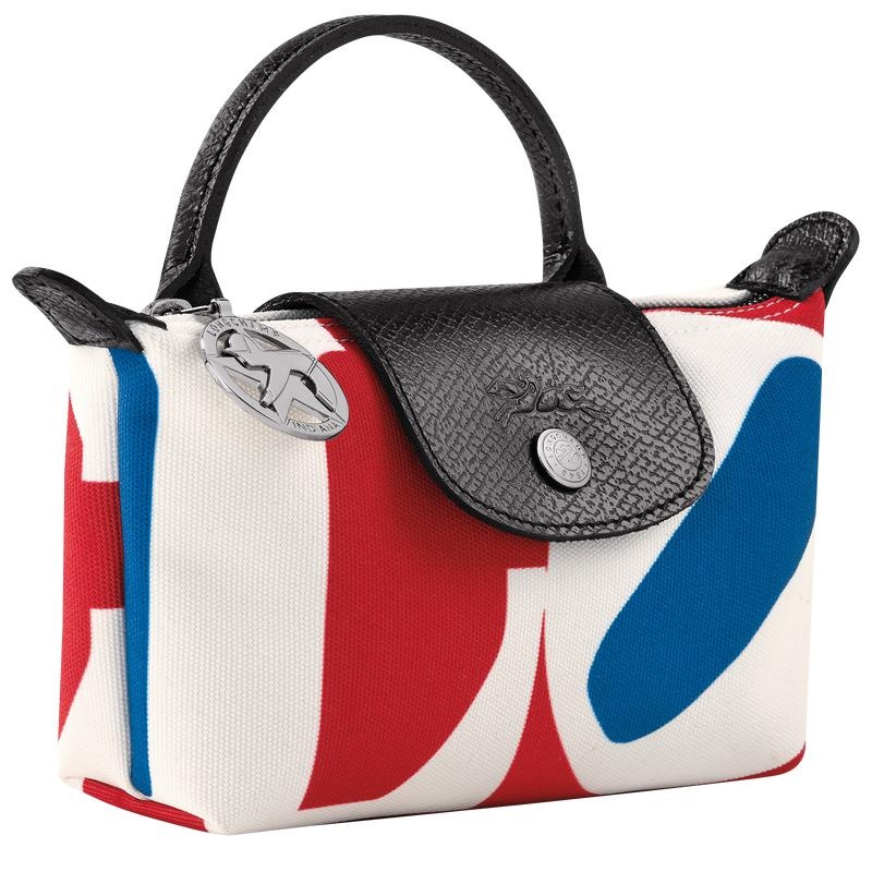 Longchamp x Robert Indiana Zak Dames Wit | 607823-PUJ