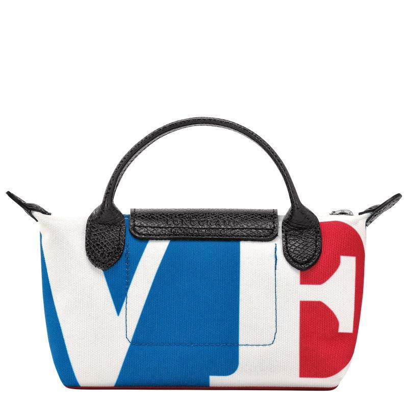 Longchamp x Robert Indiana Zak Dames Wit | 607823-PUJ